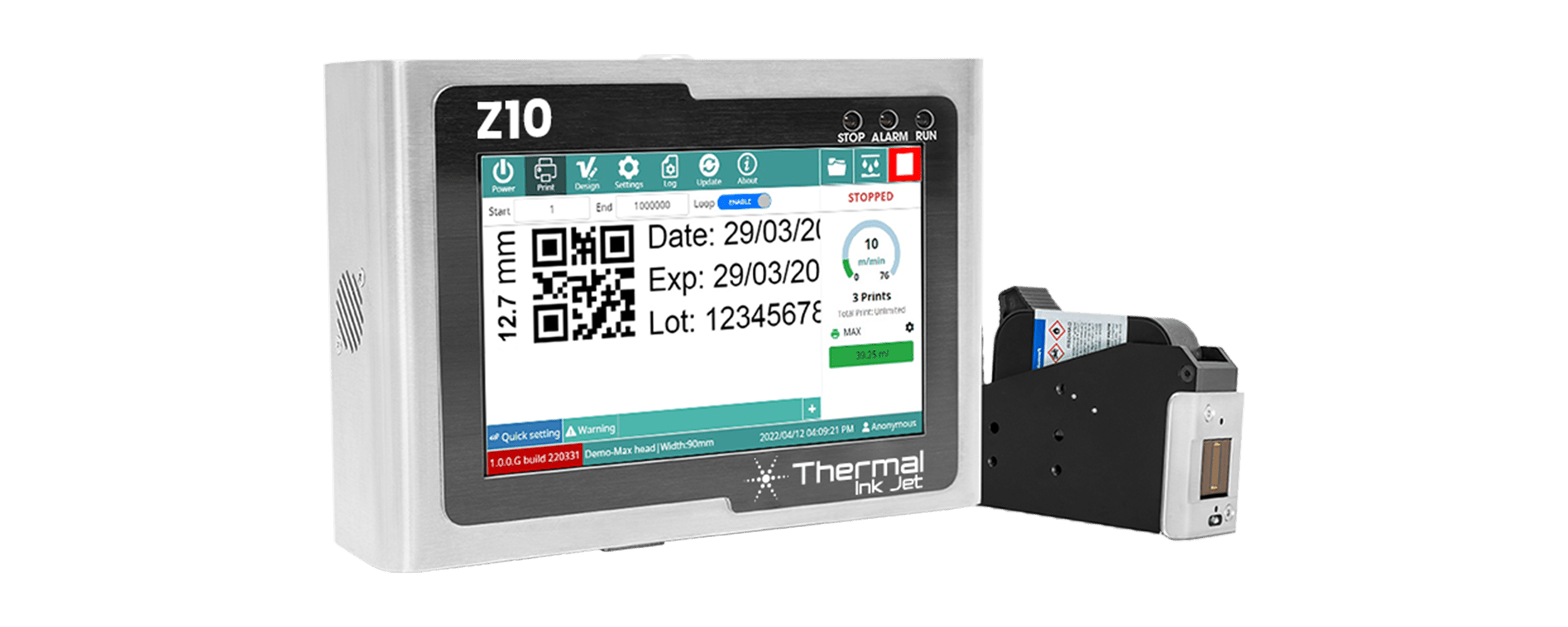 z10 thermalinkjet