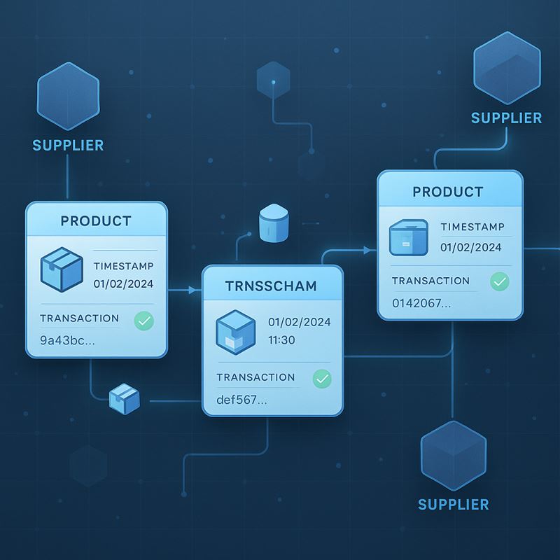 Blockchain in Supply Chain: Ensuring Immutable Data for Traceability