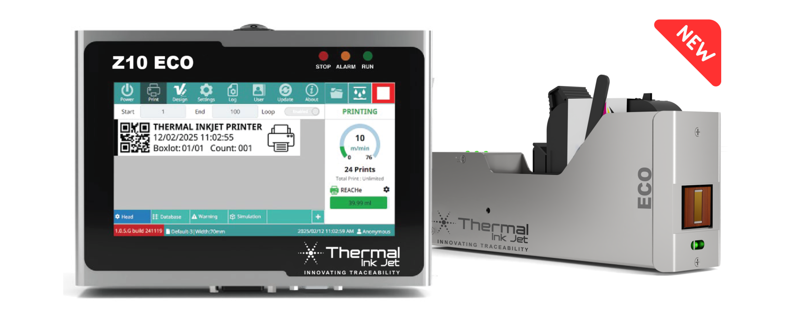 thermal ink jet z10e